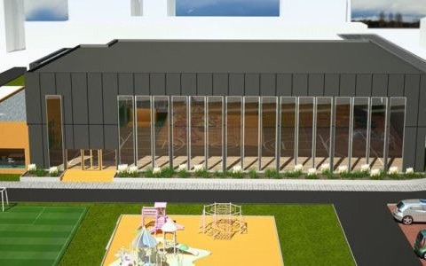 Powstanie nowoczesna hala sportowa – wizualizacja