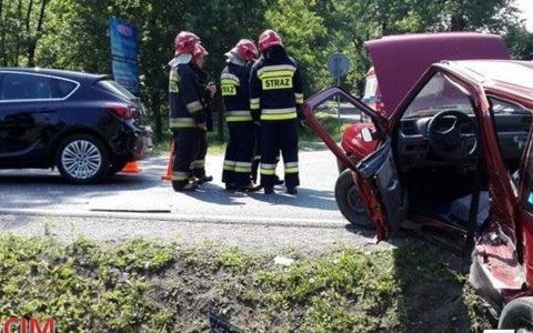 Wymuszenie przyczyną wypadku, droga już przejezdna – AKTUALIZACJA