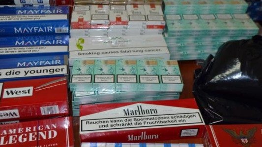 Nielegalny tytoń podczas rutynowej kontroli