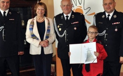 Członkowie OSP Głębowice wyróżnieni