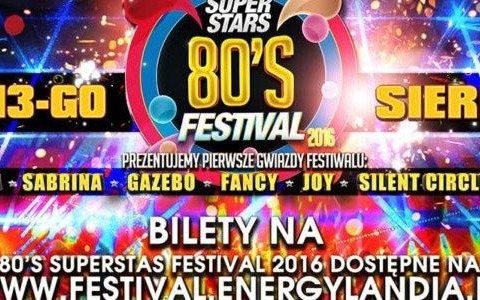 Energylandia szykuje II edycję 80’s Superstars Festival