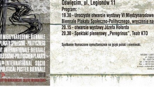 Otwarcie wystawy VI Biennale Plakatu Społeczno-Politycznego
