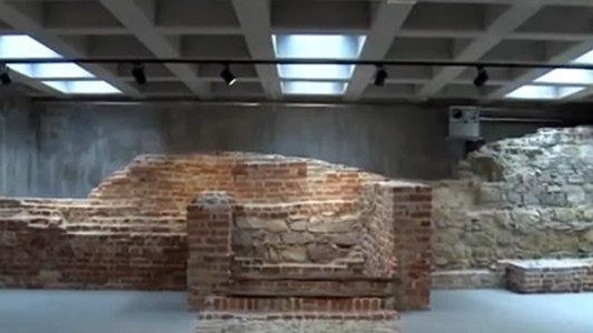 Mury z czasów wielkiego rozkwitu Oświęcimia