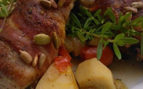 Pałeczki z kurczaka z warzywami