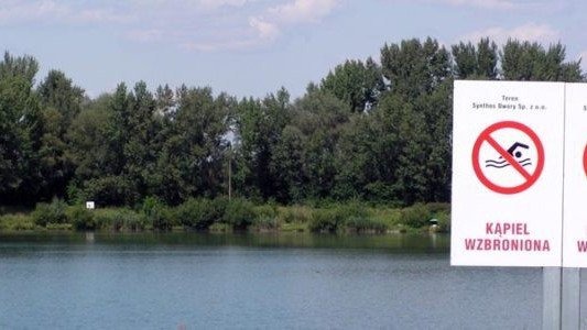 Człowiek topił się na Krukach