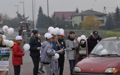 Trzeźwa jazda na piątkę w oczach dzieci – FOTO