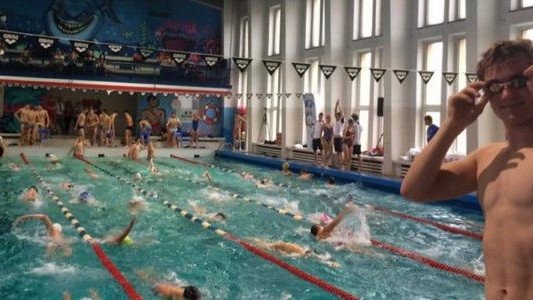 Oświęcimski SMS na imprezie pływackiej w Krakowie