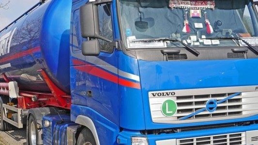 Kozacka fantazja kierowcy z Ukrainy