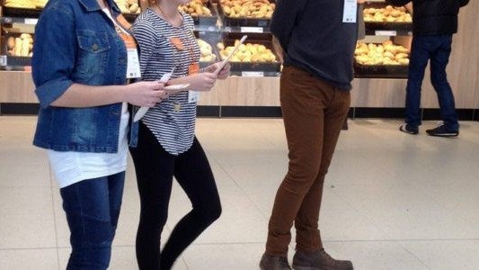 Zbierali żywność, aby dodać świętom smaku