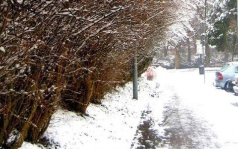 (Tylko) jeden wypadek podczas śnieżycy