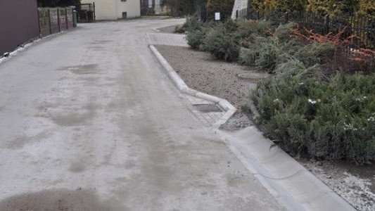 Przedzieleń z betonu wałowanego – FOTO