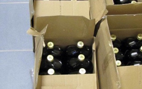 Alkohol z przemytu. Szykował się niezły sylwester