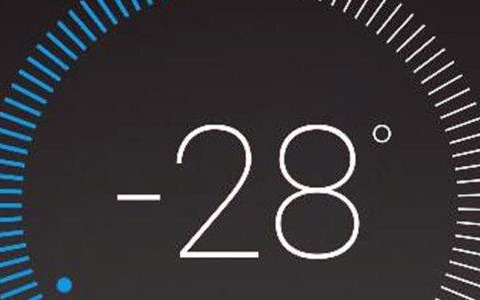 Jak jest zima to musi być zimno – FOTO