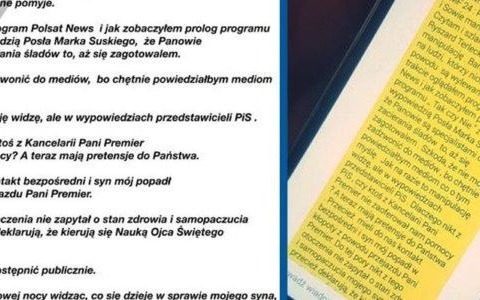 To mama Sebastiana dzwoniła do Marka Sowy. On oddzwonił