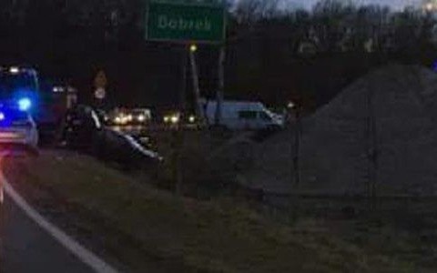 Zderzenie w Bobrku. Obowiązuje ruch wahadłowy