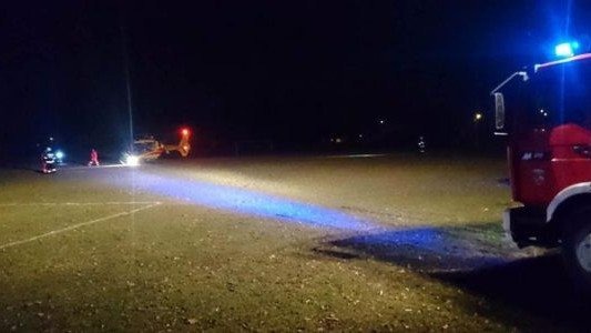 Wypadek w kopalni Brzeszcze. Śmigłowiec ratunkowy w akcji – FOTO