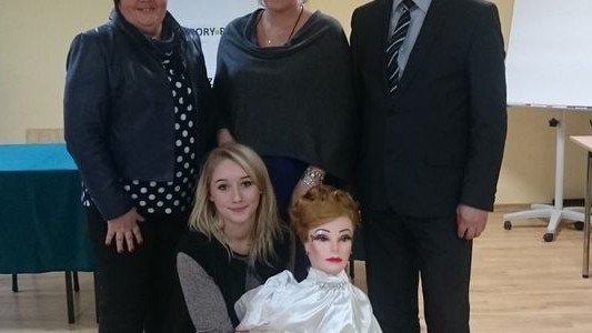 Nikola Putek na podium wojewódzkim – FOTO