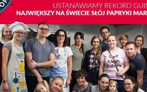 Rekordowy słój papryki dla polskich skoczków