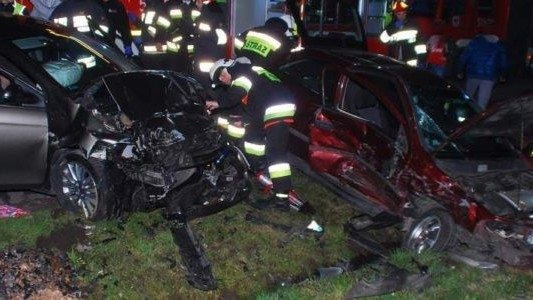 Na zakręcie oplem uderzył w fiata – FOTO