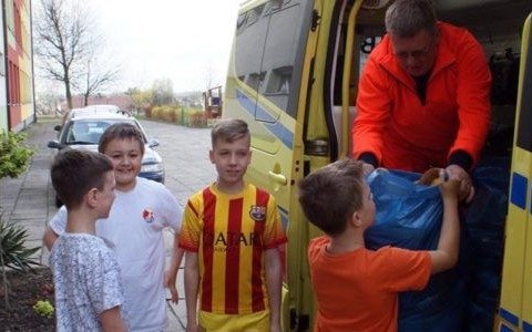 Pluszowi ratownicy od dzieci dla dzieci – FOTO