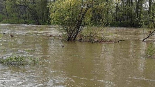 Soła przekroczyła stan ostrzegawczy o ponad pół metra