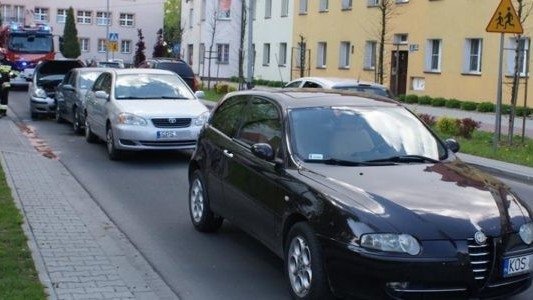 Karambol na Olszewskiego – FOTO