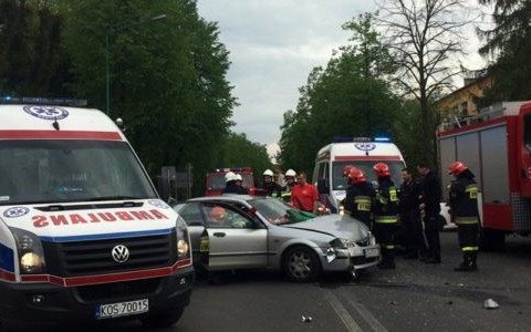 Objazdy w Łękach. Zderzenie w Oświęcimiu