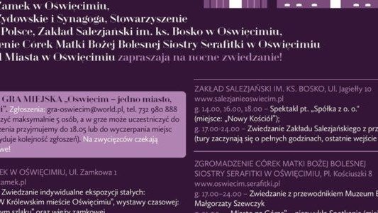 Noc Muzeów, czyli noc jedyna w swoim rodzaju