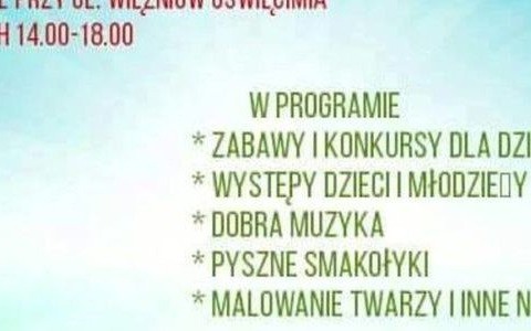 Festyn z Okazji Dnia Dziecka w Parku Zasole