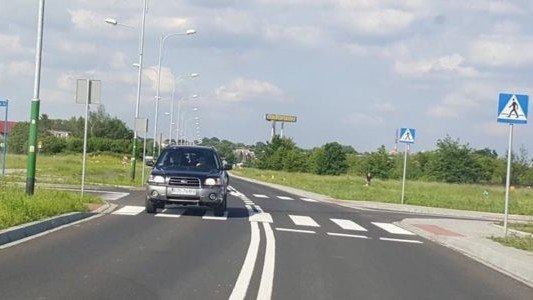 Pasy już namalowane