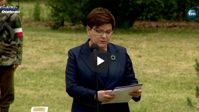 Fala krytyki po przemówieniu Beaty Szydło – FILM