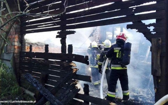 Spłonął cały dom – FOTO