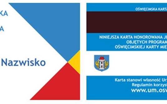 Złóż wniosek na Oświęcimską Kartę Mieszkańca