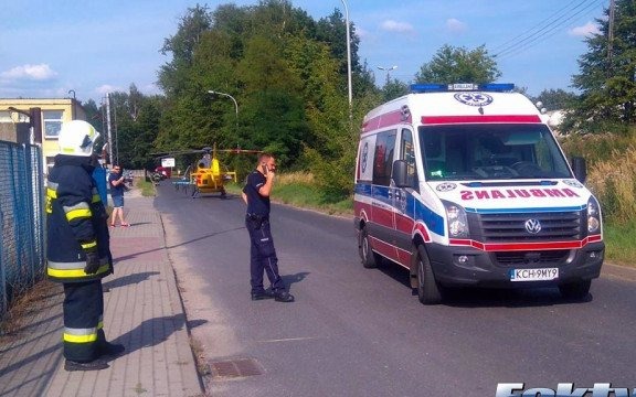 Trakcja kolejowa poraziła 12-latka – FILM