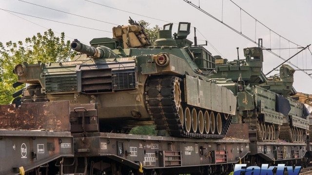 Kolejny transport wojskowy – FOTO