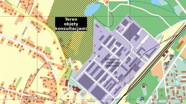 Co z terenami przy strefie?