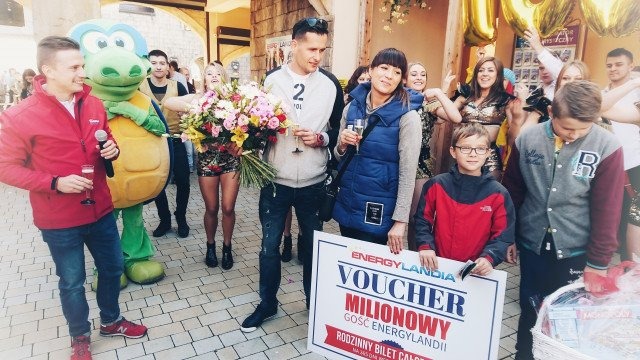 Milionowy gość w Energylandii – FILMY, FOTO