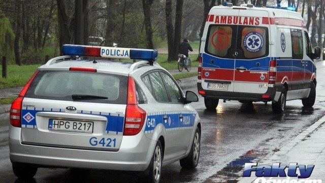 Nie żyje robotnik drogowy. Droga w Nowej Wsi zablokowana