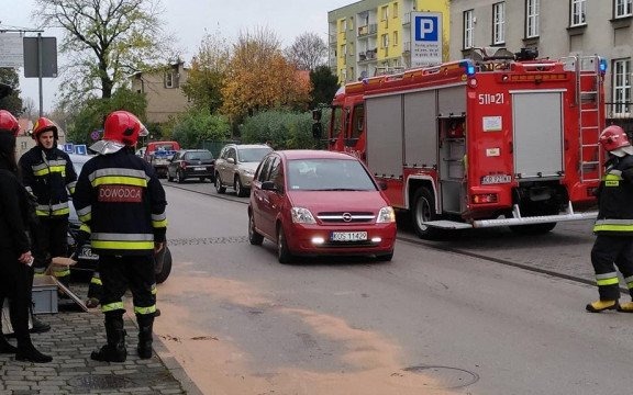 Paliwo na ulicy Górnickiego – FOTO