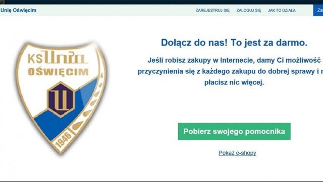 Rób zakupy i wspieraj Unię Oświęcim