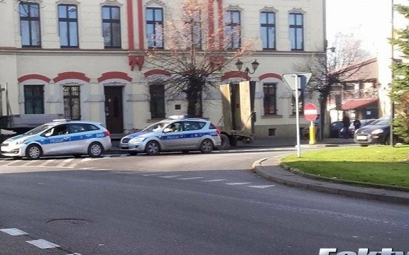 Potrącenie na Rynku w Zatorze