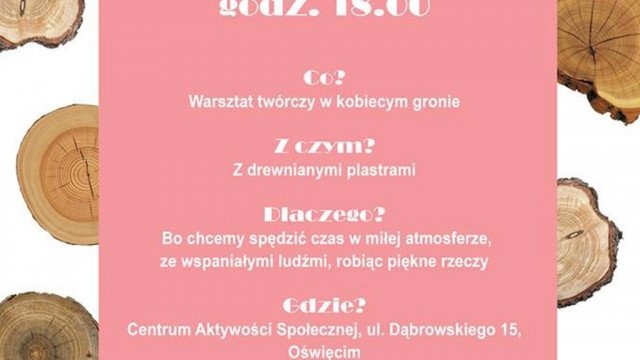 Wykonaj ozdoby z drewna z Miastem Pracownia