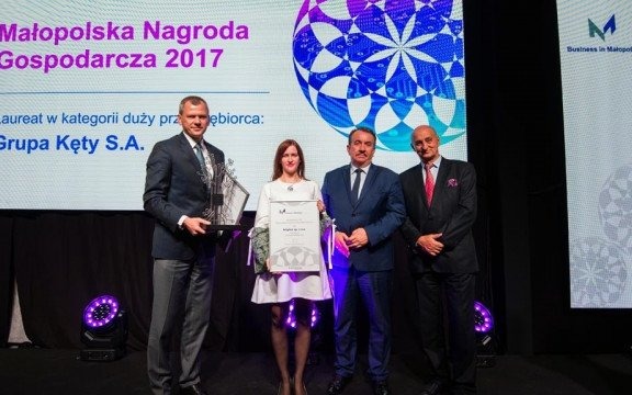 Grupa Kęty laureatem Małopolskiej Nagrody Gospodarczej