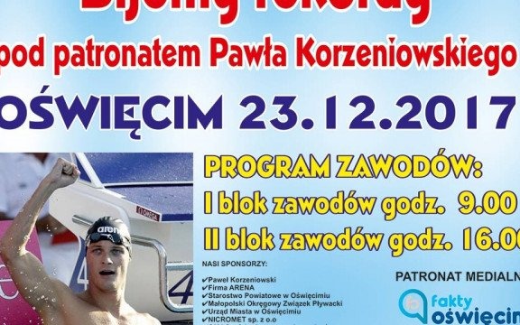 „Bijemy Rekordy” pod patronatem Pawła Korzeniowskiego