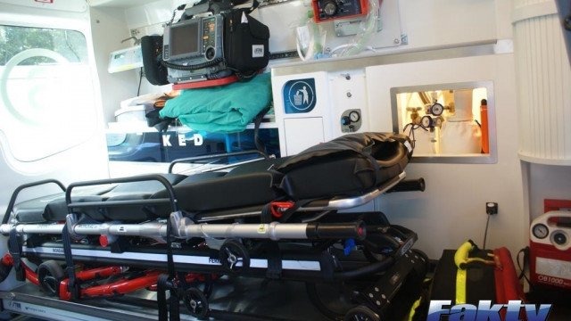 Potrącony pieszy. Jego stan jest bardzo poważny