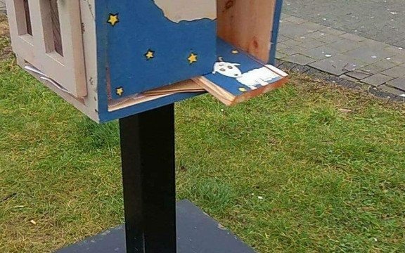 Bezrozumni wandale rozbili mikrobibliotekę