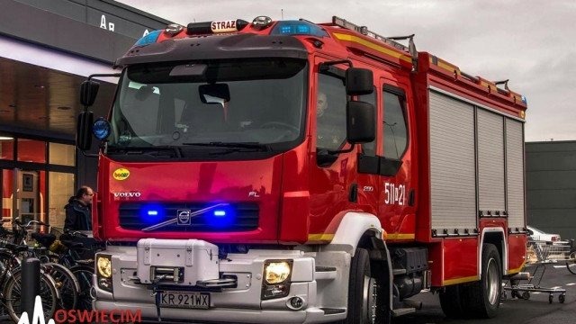 Alarm i ewakuacja w Kauflandzie