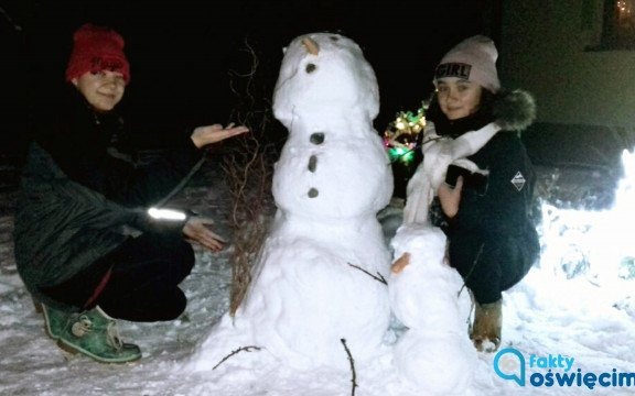 Wreszcie mogliśmy ulepić bałwany – FOTO