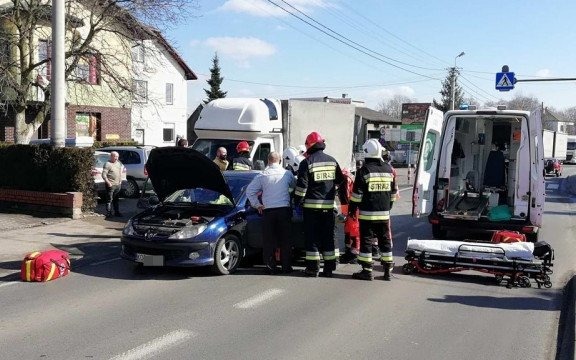 Zderzenie i ruch wahadłowy w Przeciszowie