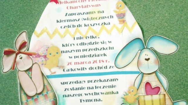 Kiermasz Wielkanocny dla Tymonka Stanka